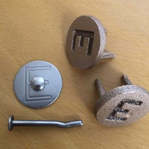 Stainless Steel and Brass Tag Markers – Electrical – ‘E’ Marker – Tag – Quality, Australian Made since 1998.